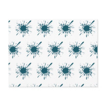 Ljusblå Snö brast jul