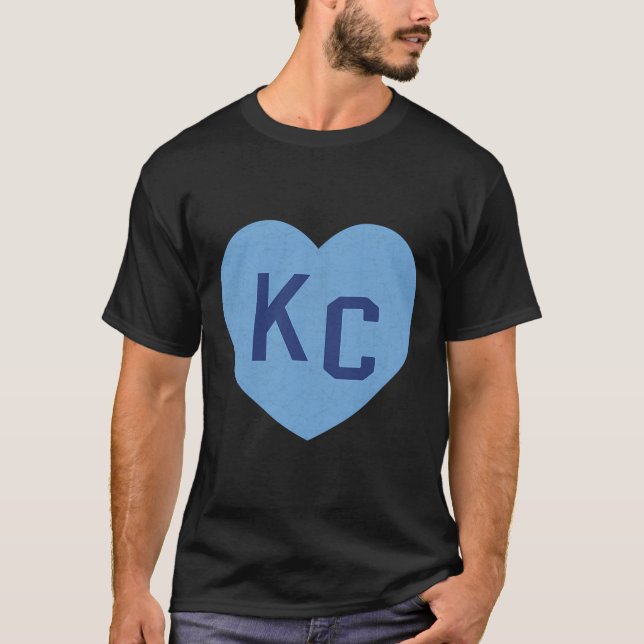  Ljusblå Söt  T Shirt (Framsida)