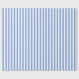 Ljusblå Vertikal Rand Trädgårdsfest Inpackning P Presentpapper