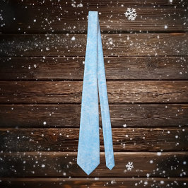 Ljusblått fryst slips