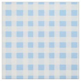 Ljusblått Gingham Rutigt Mönster Tyg