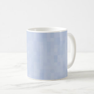 Ljusblått mönster - kaffemugg