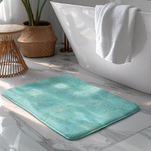 Ljusblått tropiska handflatan löv mönster