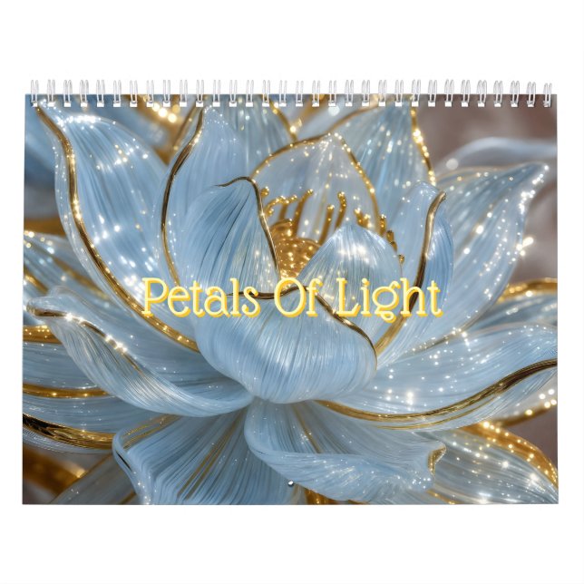 Ljusblommor av Glas Kalender (Omslag)