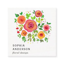 Ljusblommor, Blommigt Bouquet, vattenfärgsfärg