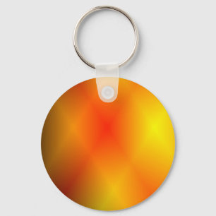 Ljusbränd Orange Nyckelring