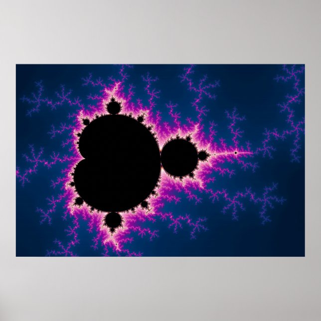 Ljusbrot - Fractal Poster (Framsidan)