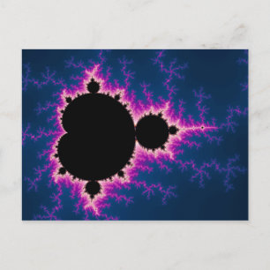 Ljusbrot - Fractal Vykort