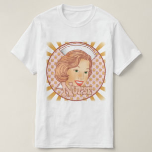 Ljusbrun hårsköterska tee