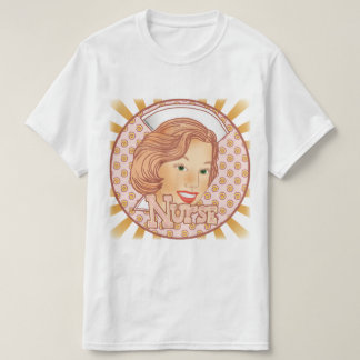 Ljusbrun hårsköterska tee
