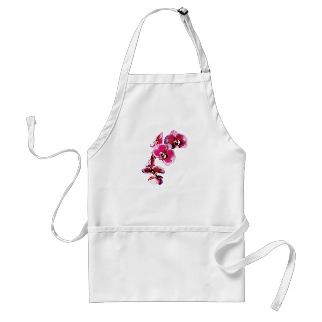 Ljusbrun Phalaenopsis-orkidé Förkläde (Framsidan)