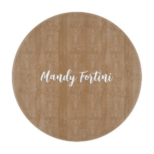 Ljusbrun vanlig Elegant, minimalistisk kalligrafi