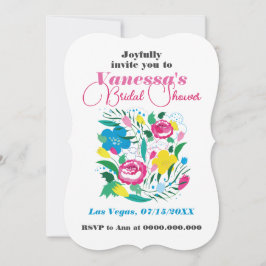 Ljusbukett. Inbjudningar