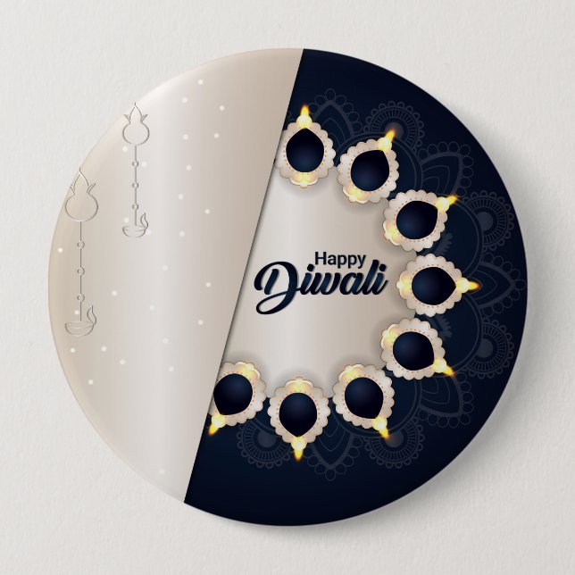 Ljuscirkel - Diwali Harmony Knapp (Framsida)