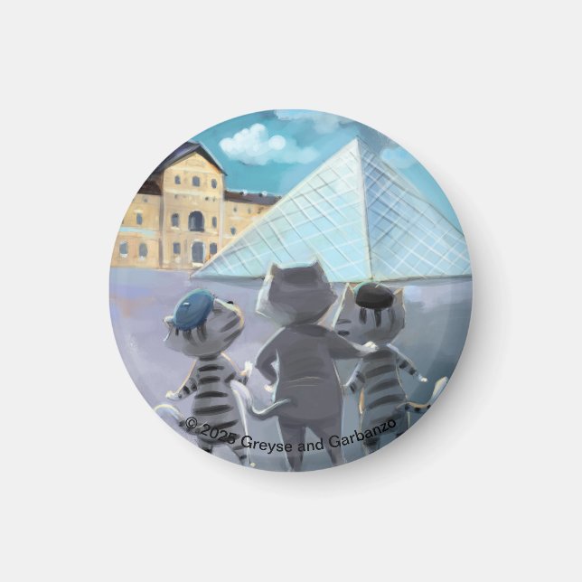 Ljuscirkelmagnet (olika storlekar) magnet (Framsidan)