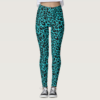 Ljuscitat Leopard Leggings