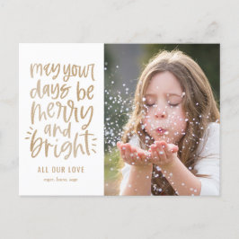 Ljusdagars EDITABLE FÄRG Helgdag Card-vykort Helg Vykort