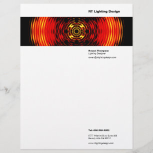 Ljusdesigner Letterhead Brevhuvud