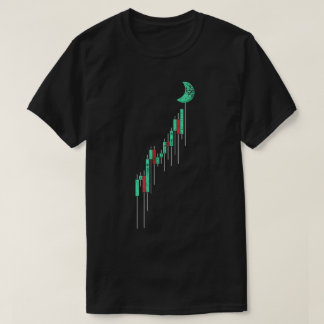 Ljusdiagrammot Månen T Shirt