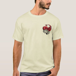 Ljusdruck Trög Djävul Ta Ansvar för Din Synd T Shirt