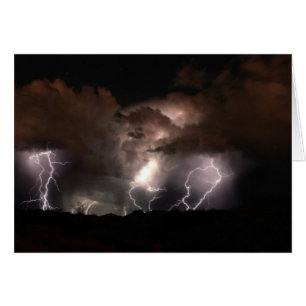 Ljusen ger episk kraft. hälsningskort