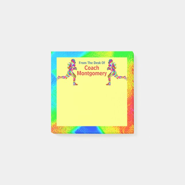 Ljusenergitopptema för coach post-it block (Framsida)