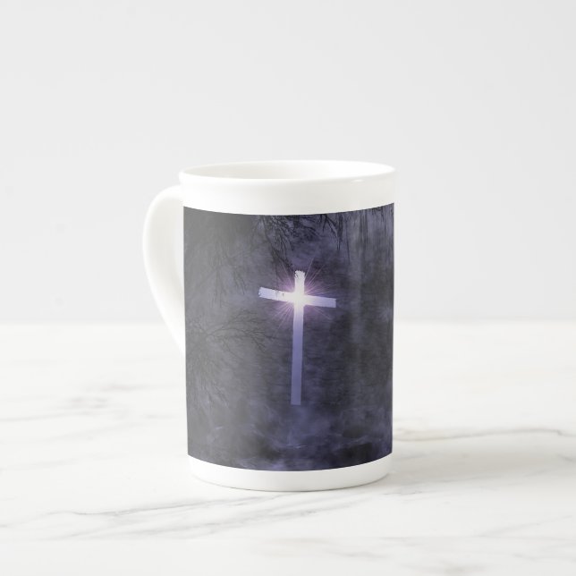 Ljuset är Kom Specialty Mugg Benporslin Mugg (Framsida vänster)