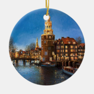 Ljuset av Amsterdam Julgransprydnad Keramik