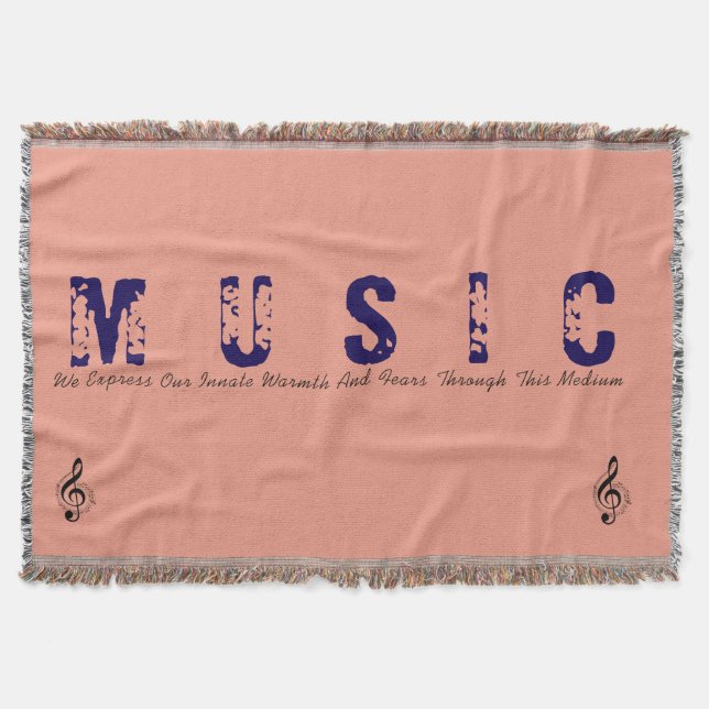 LJUSET AV MUSIK FILTÄCKE FILT (Framsidan)