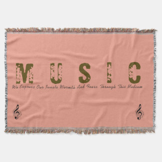 LJUSET AV MUSIK FILTÄCKE FILT