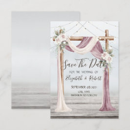 Ljuset Beach Arbour String Spara datum Datumet