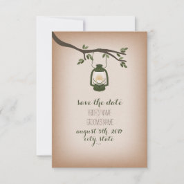 Ljuset för den infekterade kampanjen Spara datumet