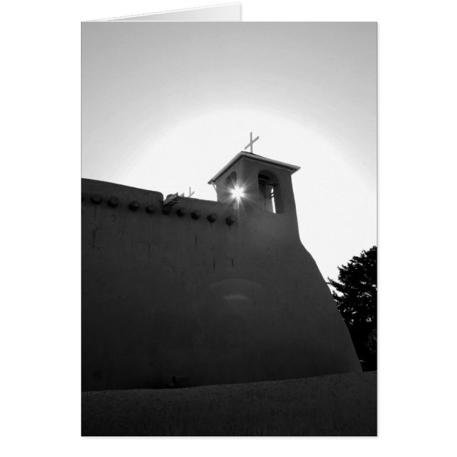 Ljuset genom Kor Hälsningskort (Framsidan)