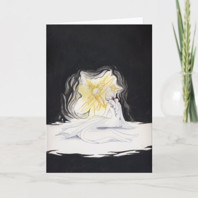 Ljuset i Bläckness Card Kort (Framsida)