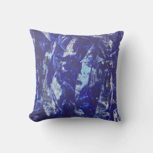 Ljuset i Blue Sea Abstract design av doria d. Kudde