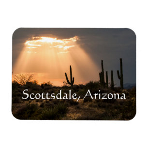 Ljuset i Desert Scottsdale, Arizona Magnet