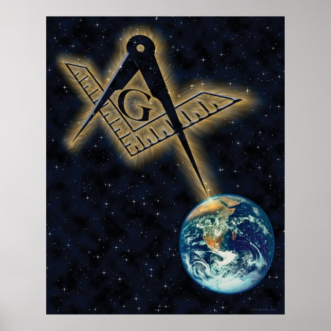 Ljuset i himlar poster (Framsidan)