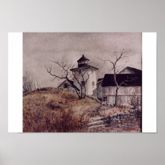 LJUSET I NOANK, CT. POSTER