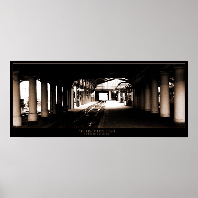Ljuset i slutet poster (Framsidan)