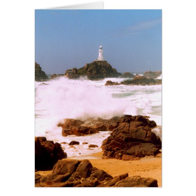 LJUSET I STORMY WEATHER HÄLSNINGSKORT (Framsidan)