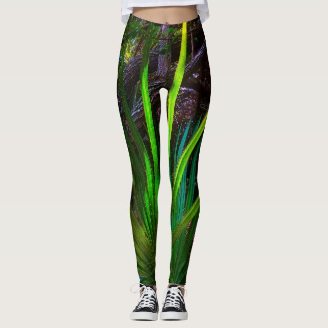 Ljuset kommer till skogen. leggings (Framsida)