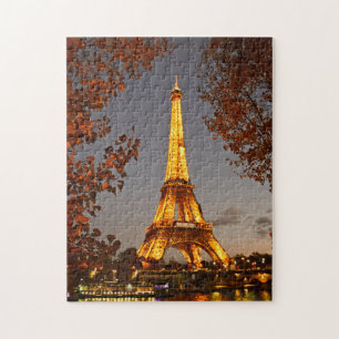 Ljuset La Tour Eiffel - Paris Puzzle Pussel