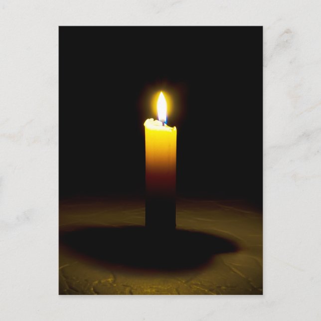 Ljuset, lågan. vykort (Framsida)