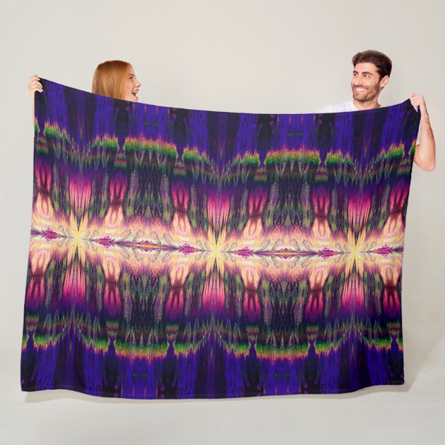 Ljuset på Artemis 8 Fleecefilt (På plats)