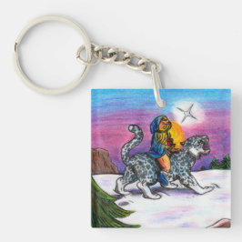 Ljuset på den hoppingivande fantastiska pennteckni