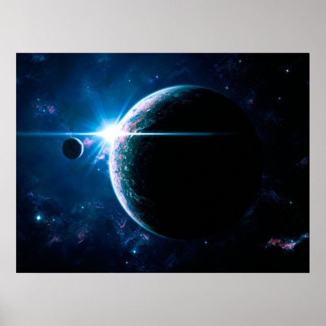 Ljuset på en ny början poster (Framsidan)