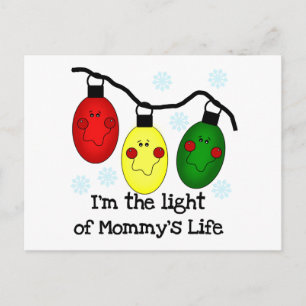 Ljuset på Mamma Life Tshirts och Gifts Vykort
