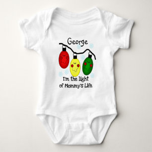 Ljuset på Mammans Personlig under julen Tee Shirt