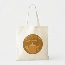 Ljuset på World Tote Bag Tygkasse