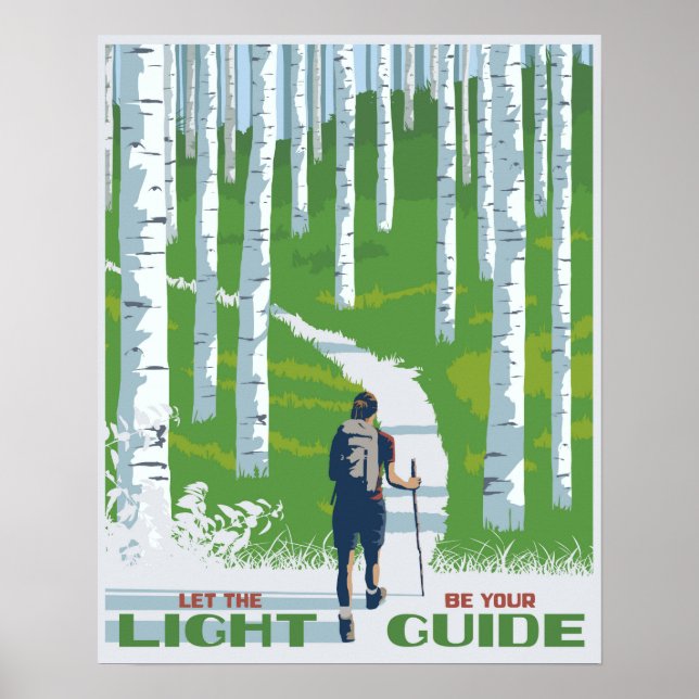 Ljuset ska vara din guide poster (Framsidan)